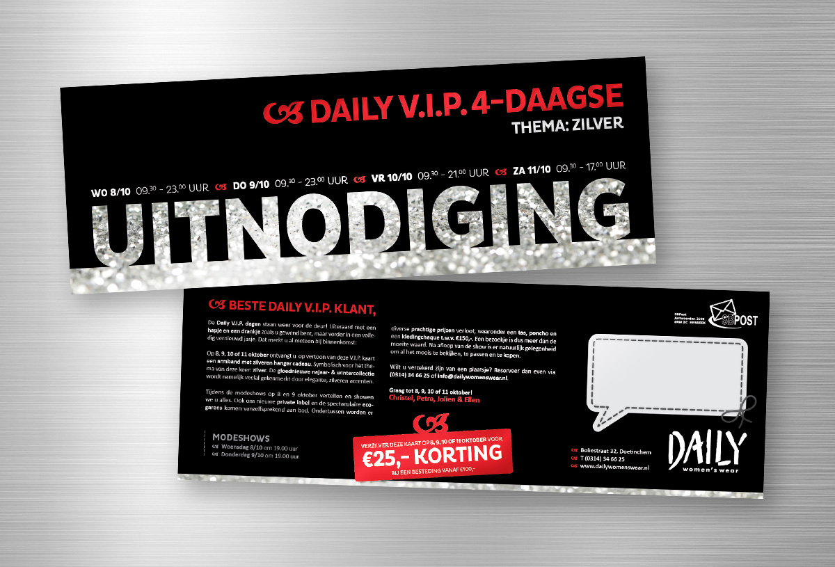 daily vip 4-daagse: zilver