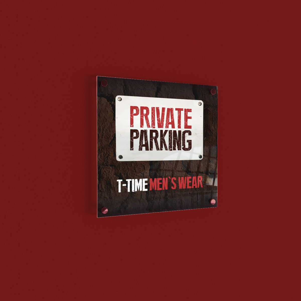 parkeerbord private parking