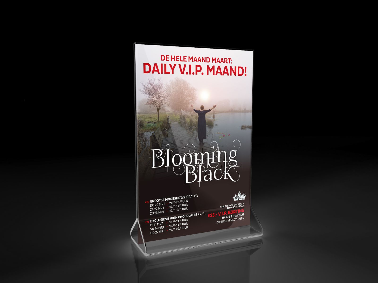 daily vip maand: blooming black