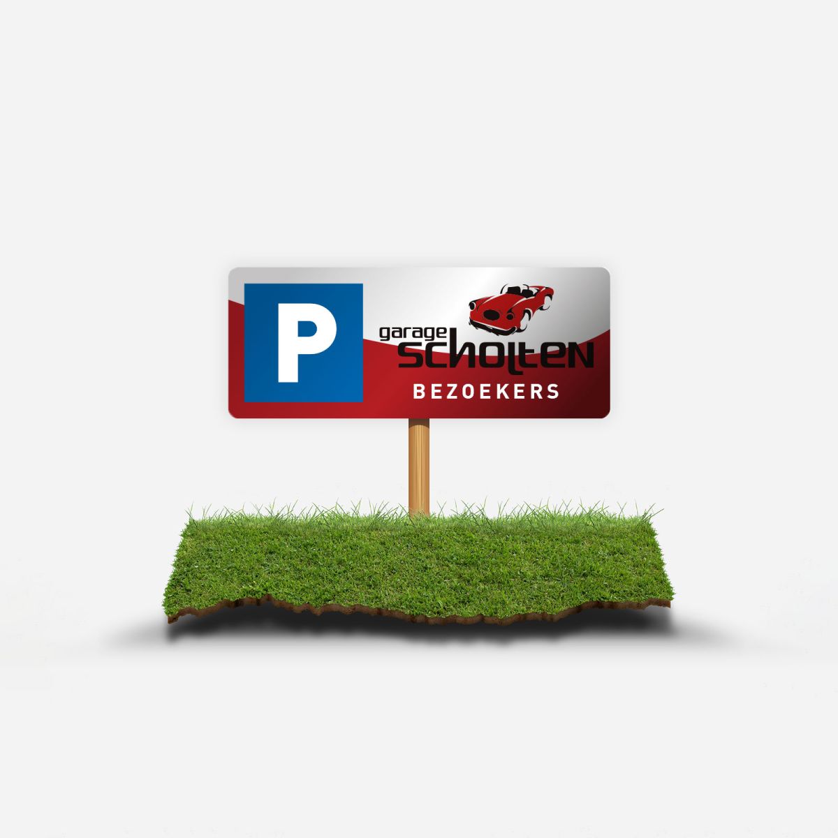 alubond parkeerbordje