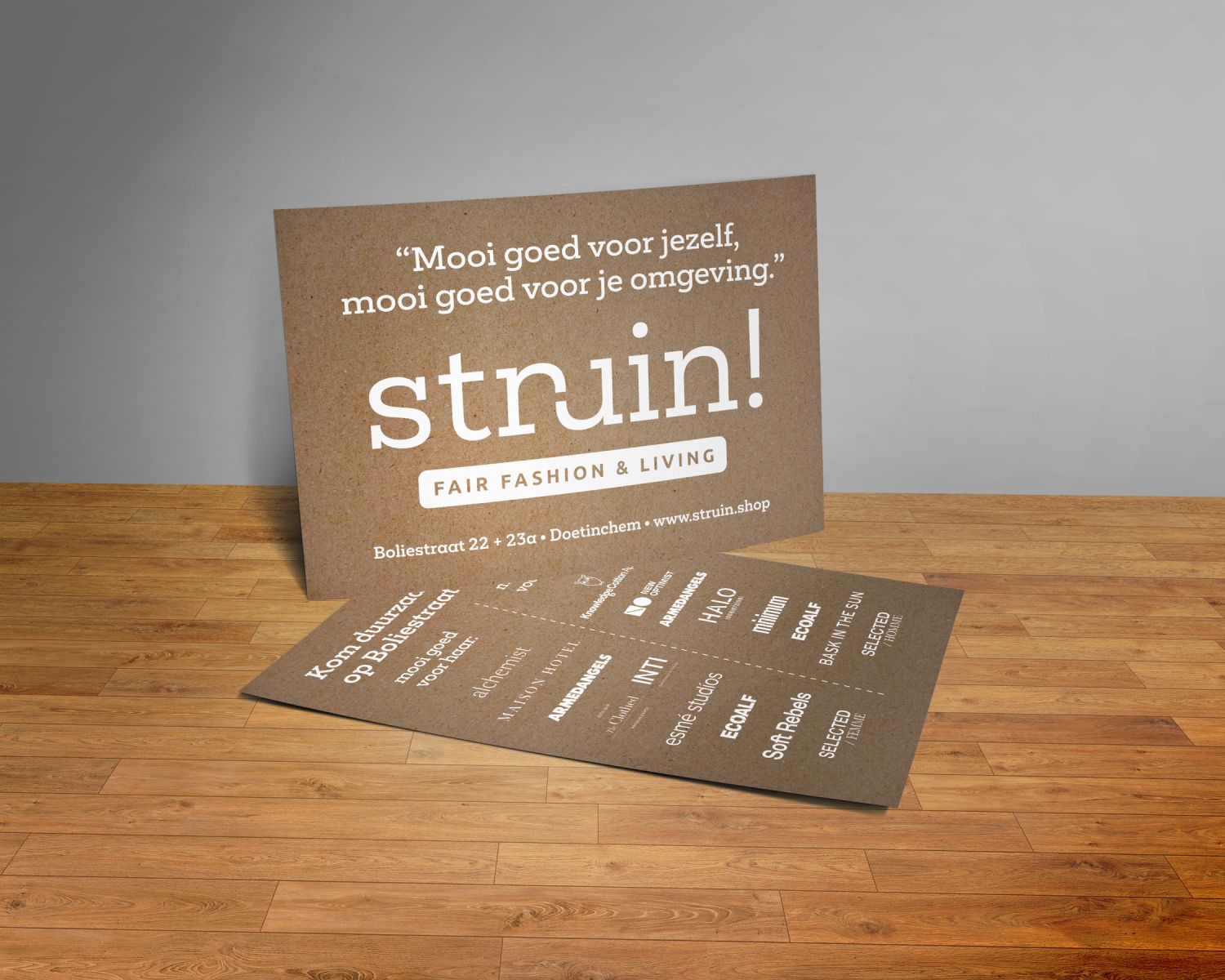 algemene strooiflyer voor hem en haar