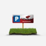 alubond parkeerbordje