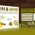 vul in & win-actie